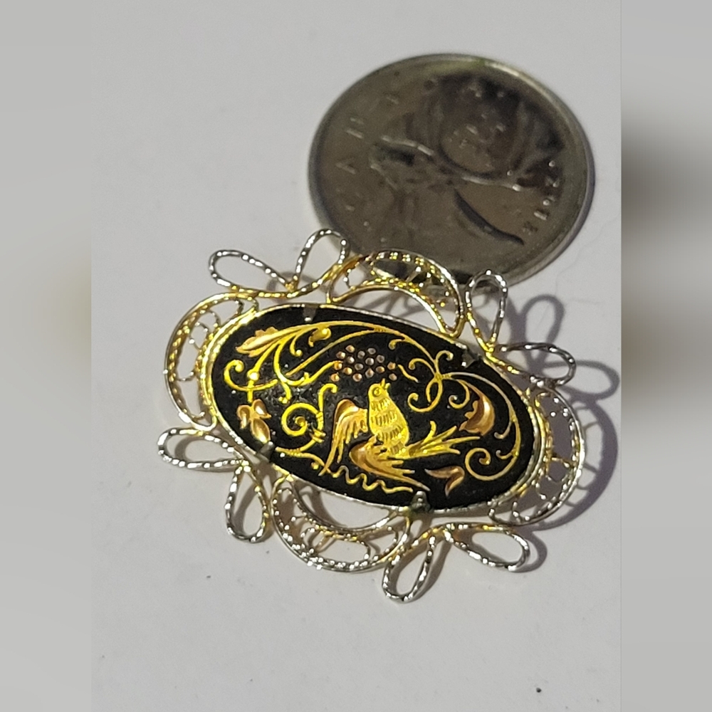 Vintage Bird Brooch